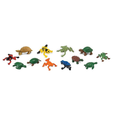 Frogs & Turtles Animal Figures Bulk Bag
