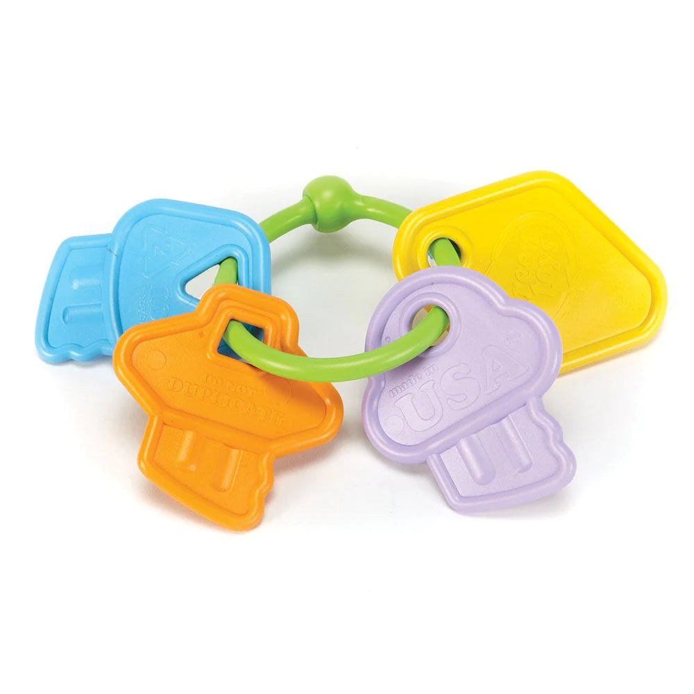 Green Toys Recycled Plastic First Keys and Board Book