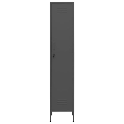 Steel Locker Cabinet 35 x 46 x 180 cm