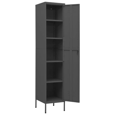 Steel Locker Cabinet 35 x 46 x 180 cm