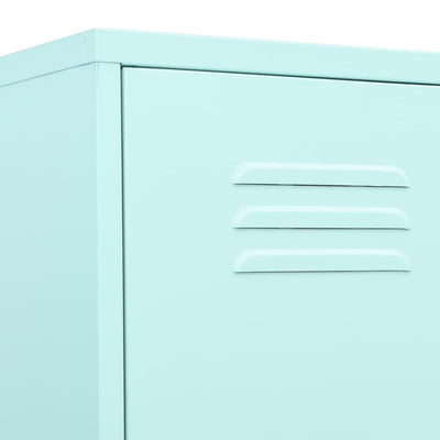 Steel Locker Cabinet 35 x 46 x 180 cm