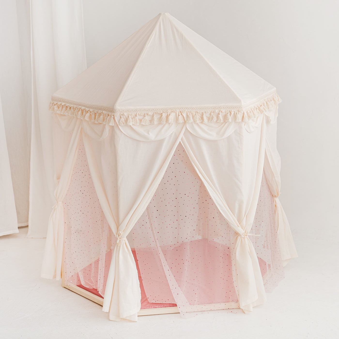 Minicamp Boho Indoor Playhouse Tent In Pavilion Shape-Teepee-minicamp-Yes Bebe