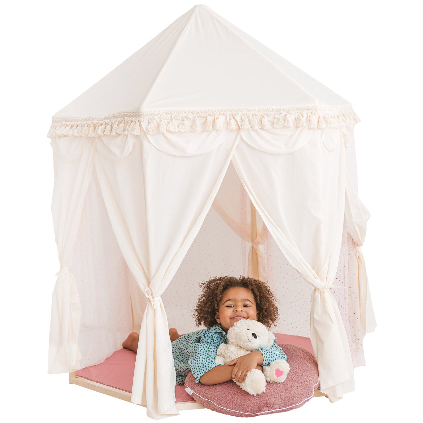 Minicamp Boho Indoor Playhouse Tent In Pavilion Shape-Teepee-minicamp-Yes Bebe