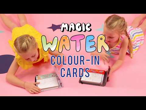 Magic Colour Changing Water Cards - Jungle