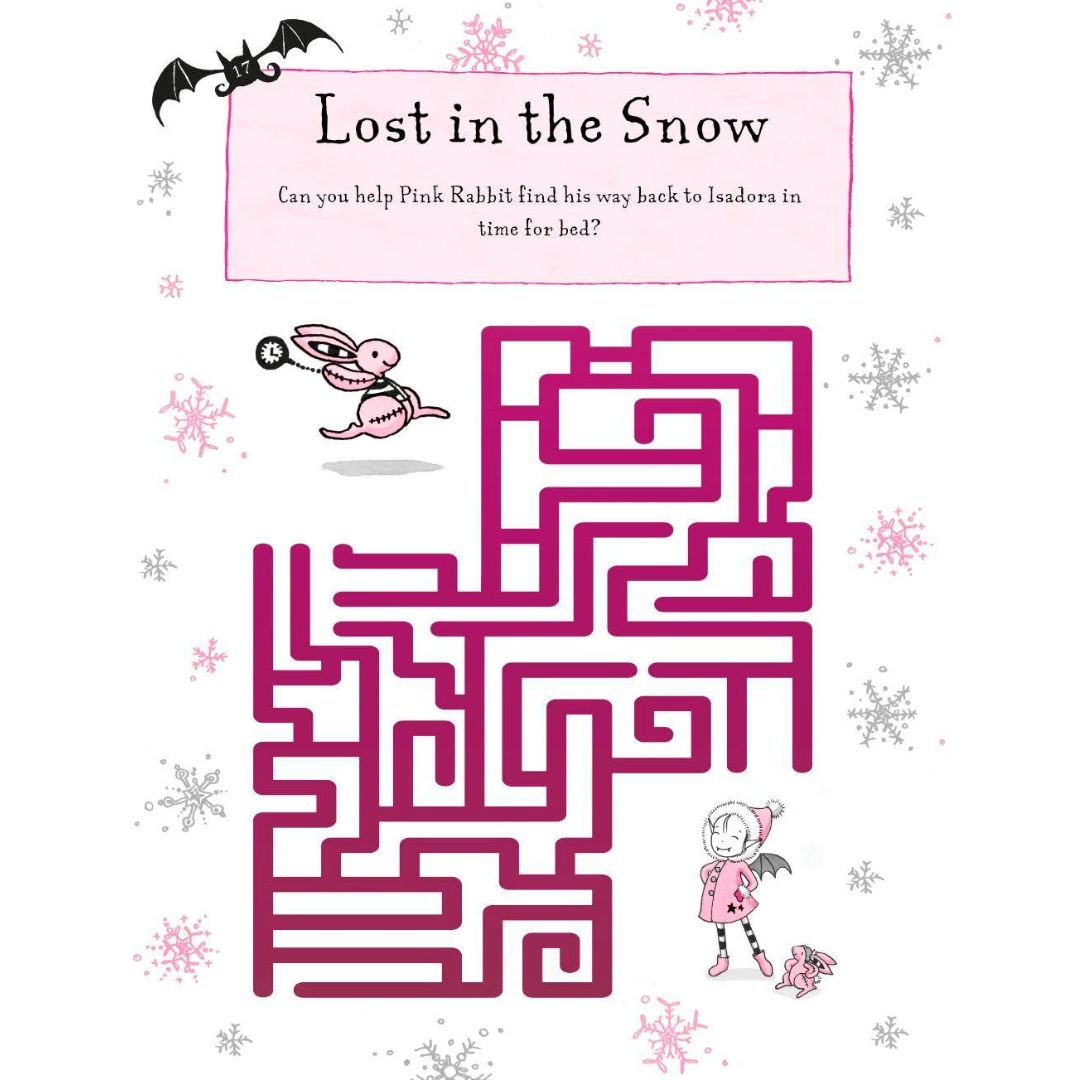 Isadora Moon: The Winter Sparkle Activity Book