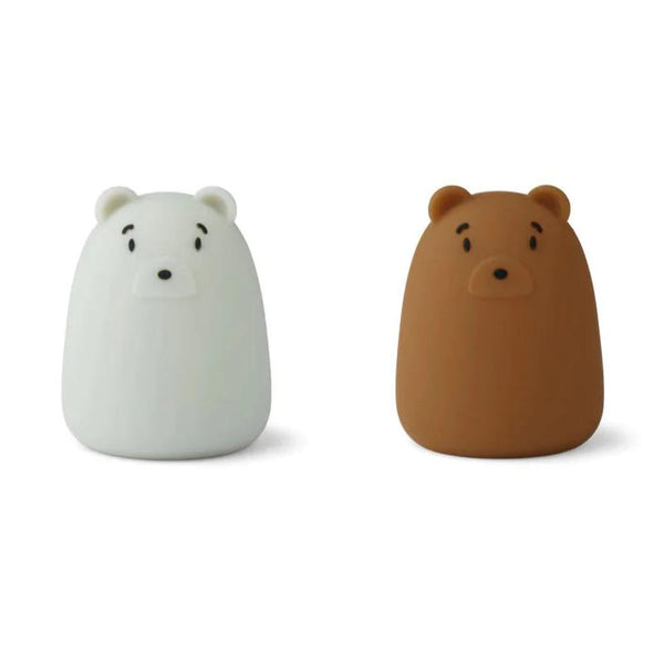 Lot de 2 Veilleuses Callie - Mr Bear Peppermint Sandy