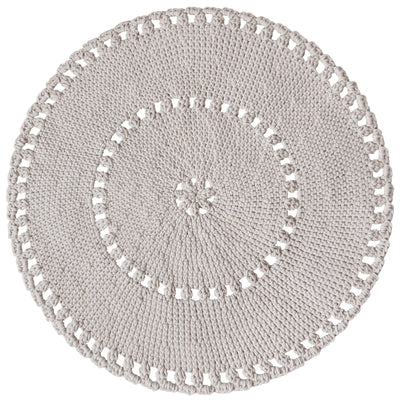 Crochet Boho Rug | Oatmeal-vendor-unknown-Yes Bebe