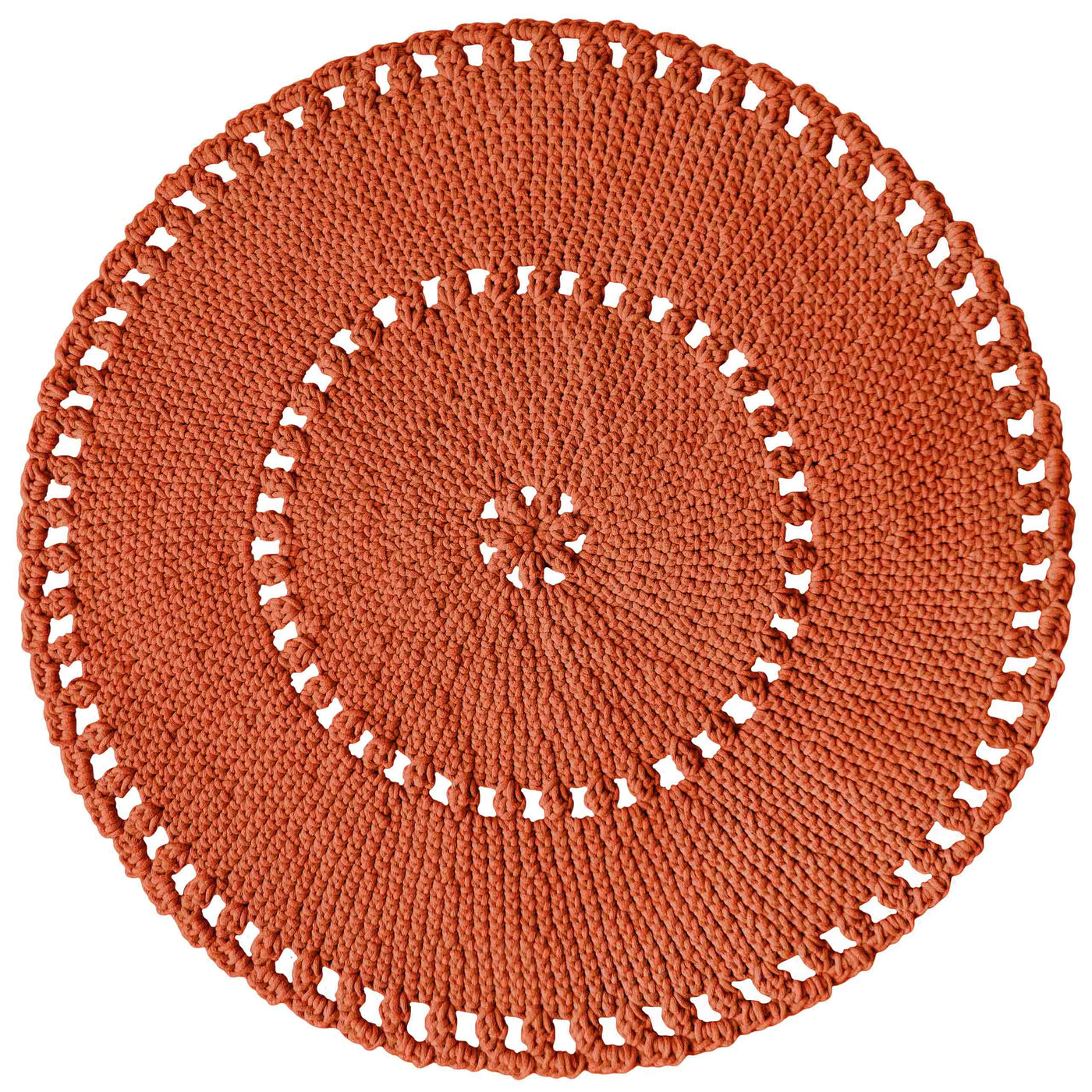 Crochet Boho Rug | Pumpkin-vendor-unknown-Yes Bebe