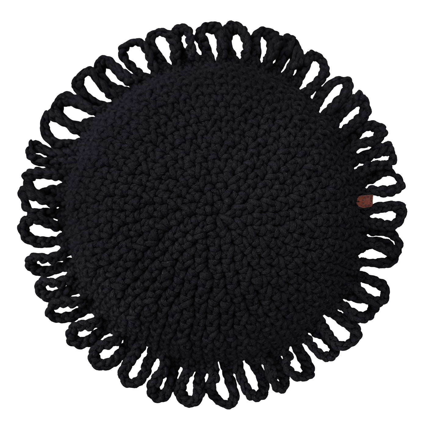 Crochet Cushion Fun | Black-All Products,Cushions,SHOP-vendor-unknown-Yes Bebe