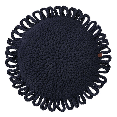 Crochet Cushion Fun | Navy Blue-All Products,Cushions,SHOP-vendor-unknown-Yes Bebe