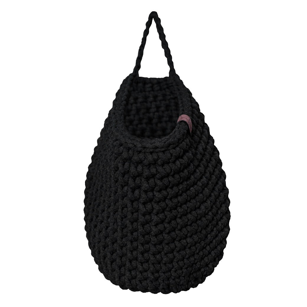 Crochet Hanging Bags | Black-vendor-unknown-Yes Bebe