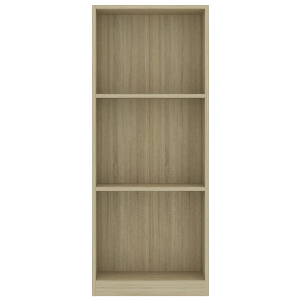 3-Tier Book Cabinet-vidaXL-Yes Bebe