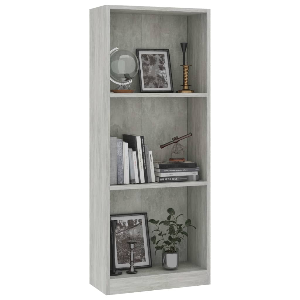 3-Tier Book Cabinet-vidaXL-Yes Bebe