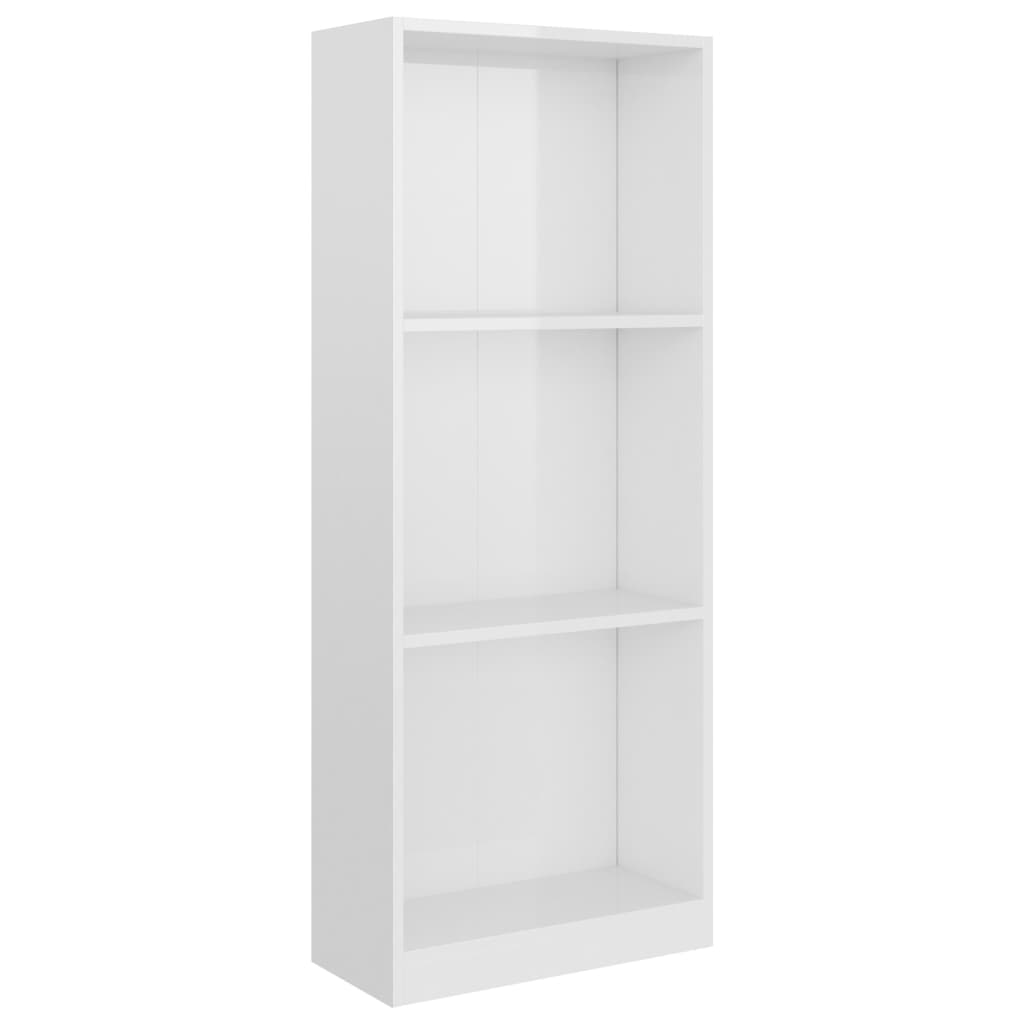 3-Tier Book Cabinet-vidaXL-Yes Bebe