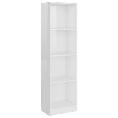 4-Tier Book Cabinet-vidaXL-Yes Bebe