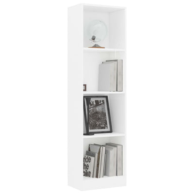 4-Tier Book Cabinet-vidaXL-Yes Bebe