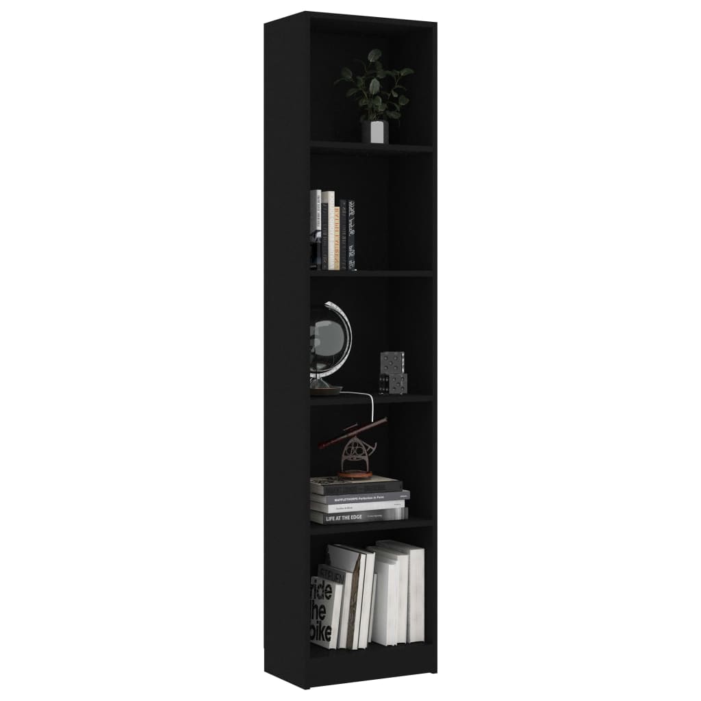 5-Tier Book Cabinet-vidaXL-Yes Bebe