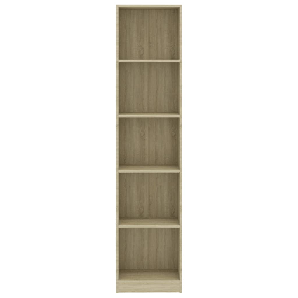 5-Tier Book Cabinet-vidaXL-Yes Bebe