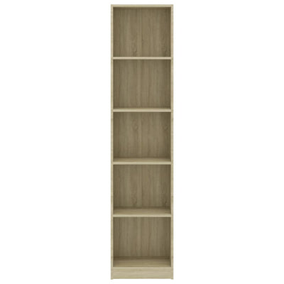 5-Tier Book Cabinet-vidaXL-Yes Bebe