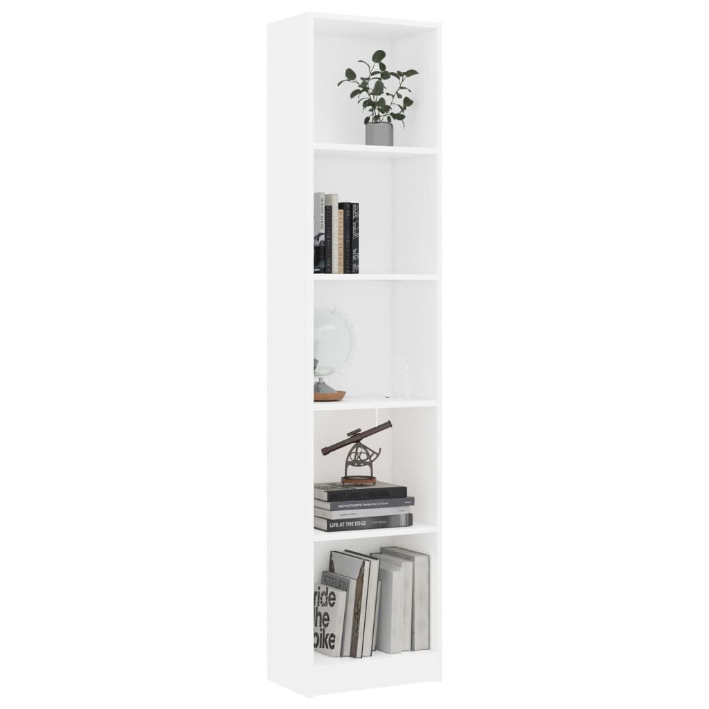 5-Tier Book Cabinet-vidaXL-Yes Bebe