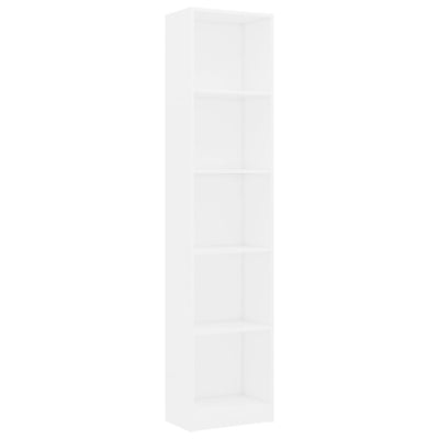 5-Tier Book Cabinet-vidaXL-Yes Bebe