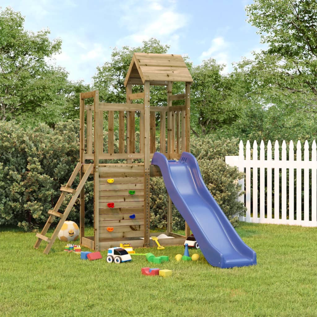 Outdoor Playset Impregnated Wood Pine-vidaXL-Yes Bebe