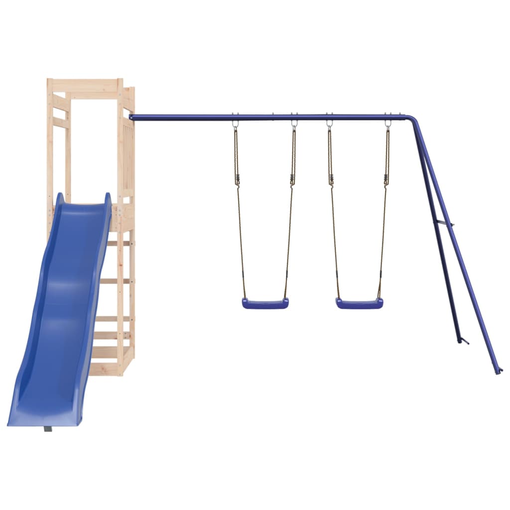 Outdoor Playset Solid Wood Pine-vidaXL-Yes Bebe