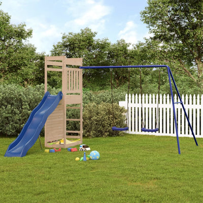 Outdoor Playset Solid Wood Pine-vidaXL-Yes Bebe