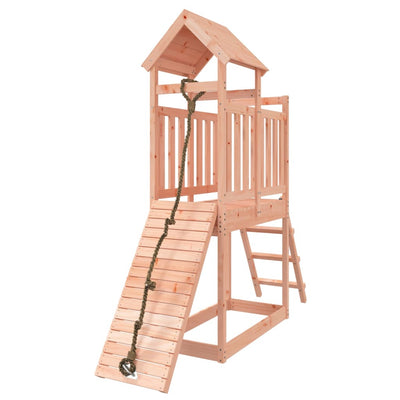 Playhouse with Climbing Wall