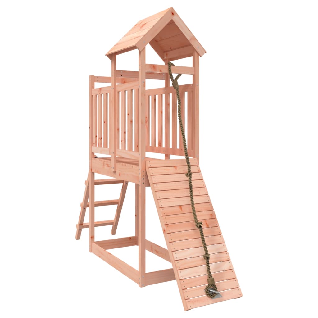 Playhouse with Climbing Wall