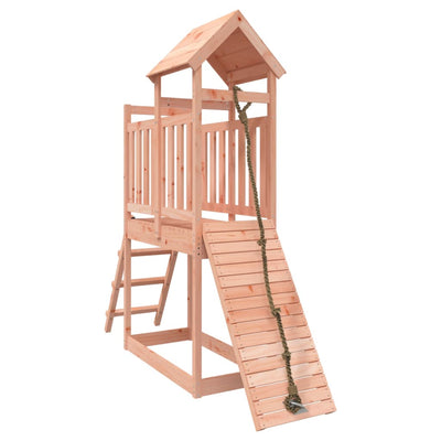 Playhouse with Climbing Wall