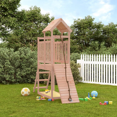 Playhouse with Climbing Wall