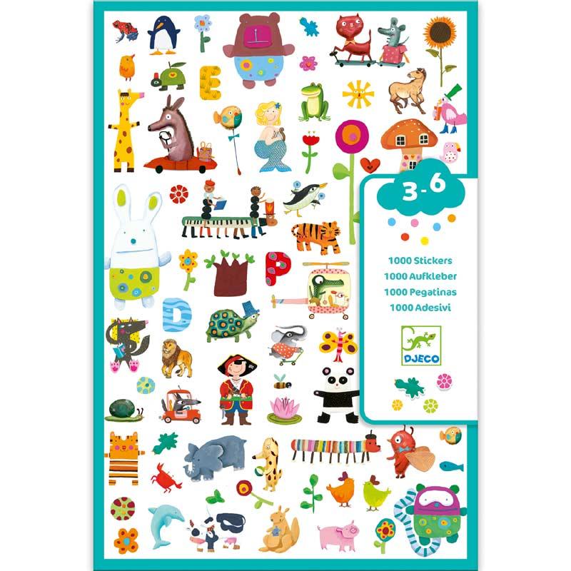 1000 Stickers For Little Ones - Small Gifts For Little Ones - Stickers