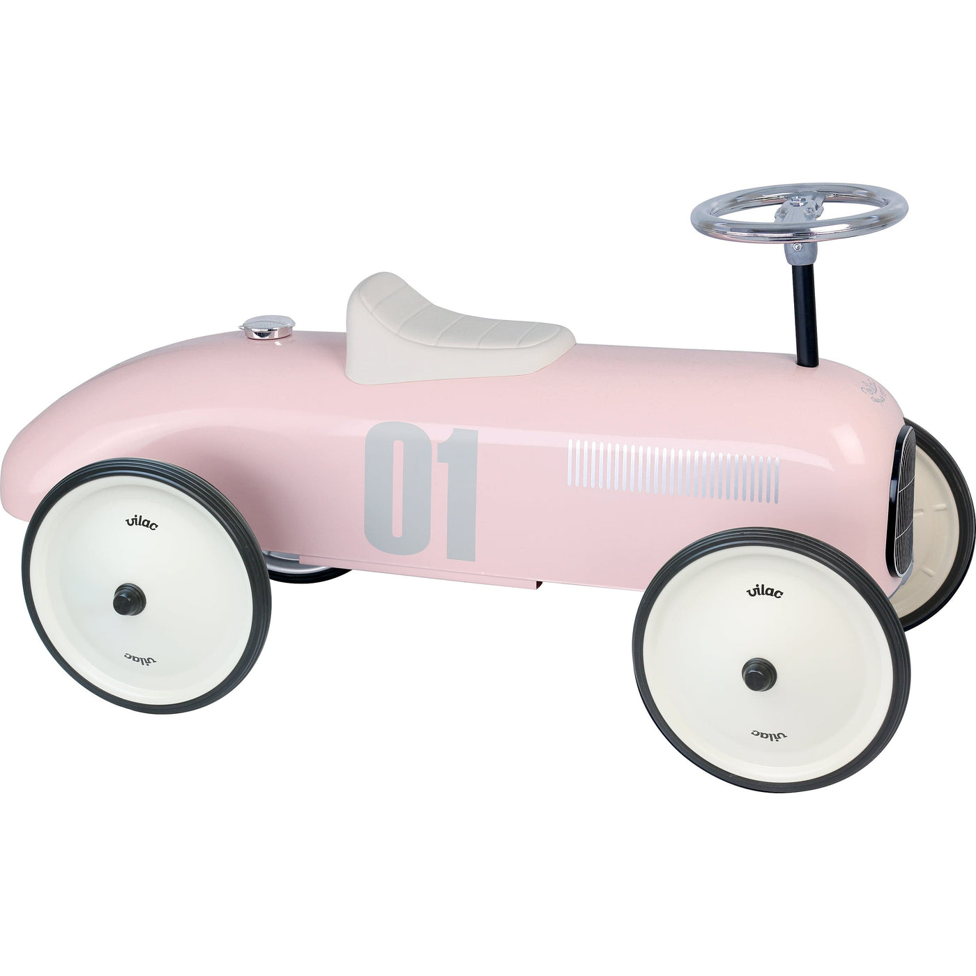 Pink Metal Car-Vilac-Yes Bebe