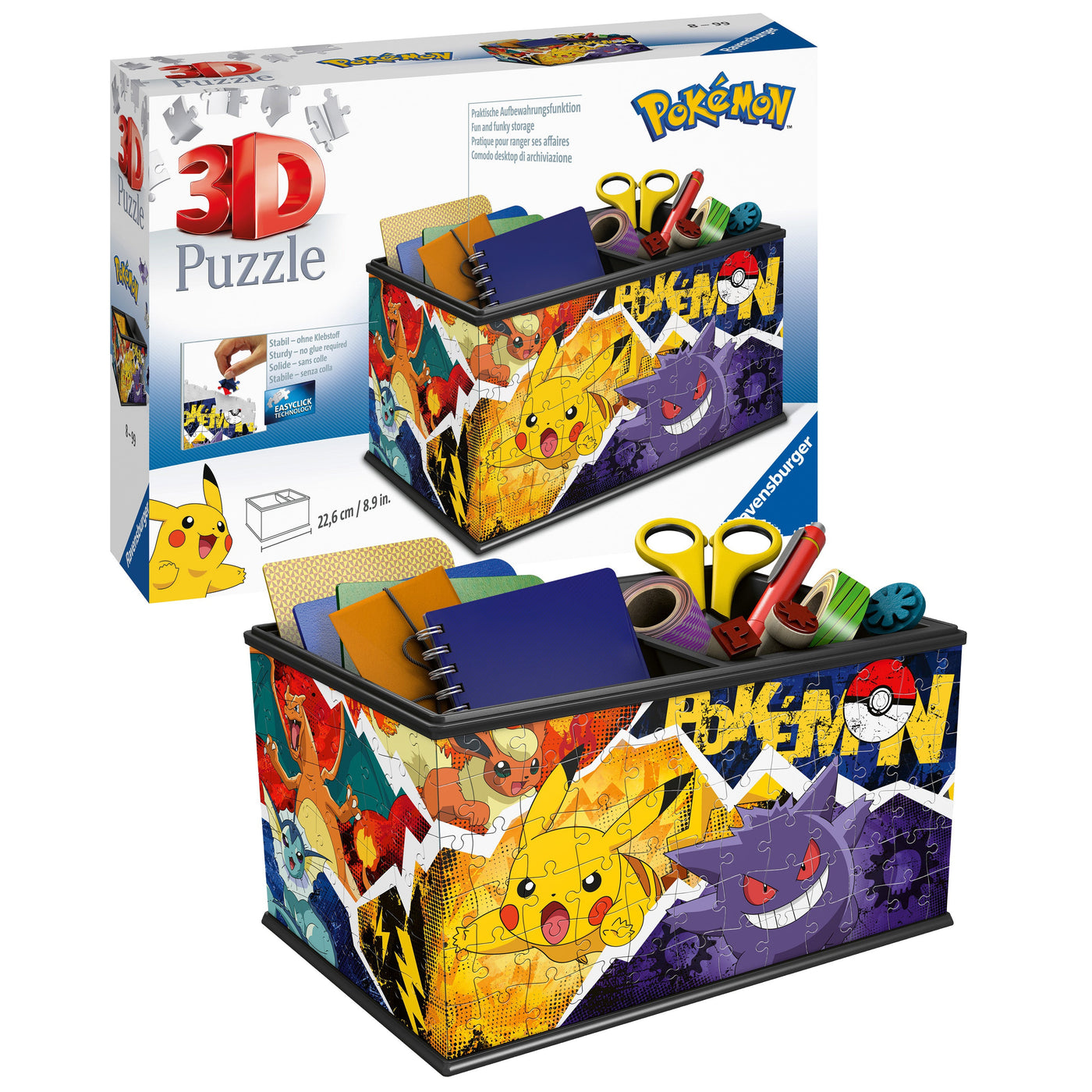 Pokemon Storage Box 3D Puzzle 216pc