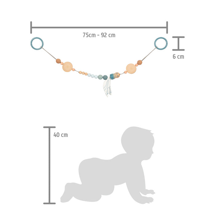 Baby Pram Chain - Seaside