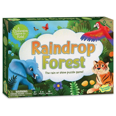 Raindrop Forest Cooperative Puzzle Game-Board Games-Peaceable Kingdom-Yes Bebe