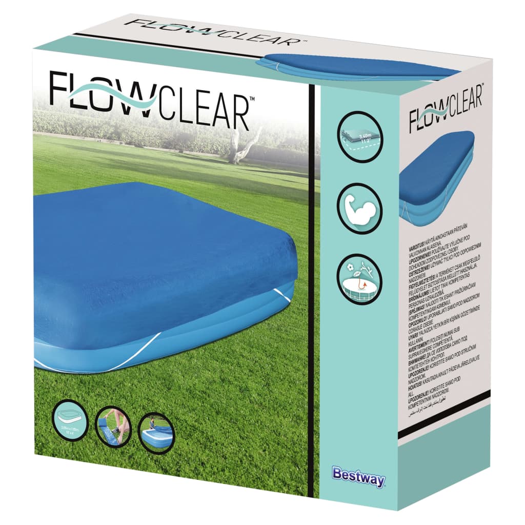 Flowclear Pool Cover 305x183x56 cm