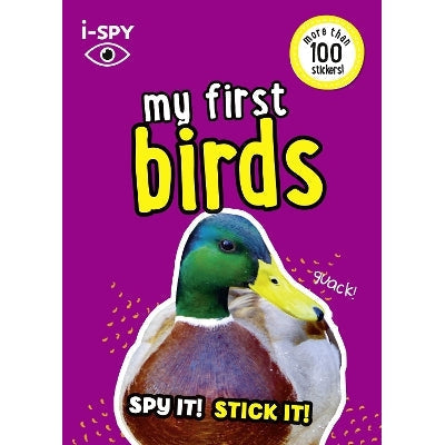 i-SPY My First Birds: Spy it! Stick it! (Collins Michelin i-SPY Guides)-Books-Collins-Yes Bebe