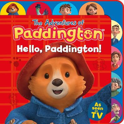 The Adventures of Paddington – Hello, Paddington! (Tabbed Board)-Books-HarperCollins-Yes Bebe