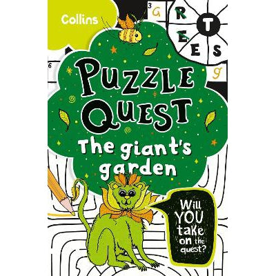 The Giant’s Garden: Solve more than 100 puzzles in this adventure story for kids aged 7+ (Puzzle Quest)-Books-Collins-Yes Bebe