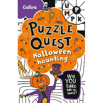 Halloween Haunting: Solve more than 100 puzzles in this adventure story for kids aged 7+ (Puzzle Quest)-Books-Collins-Yes Bebe