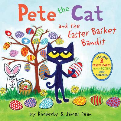 Pete the Cat and the Easter Basket Bandit: Includes Poster, Stickers, and Easter Cards!: An Easter And Springtime Book For Kids-Books-HarperFestival-Yes Bebe