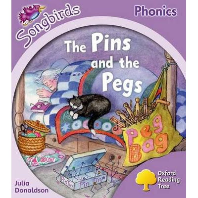 Oxford Reading Tree: Level 1+: More Songbirds Phonics: The Pins and the Pegs-Books-Oxford University Press-Yes Bebe