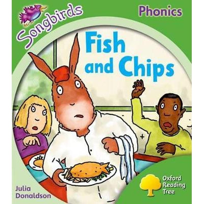 Oxford Reading Tree Songbirds Phonics: Level 2: Fish and Chips-Books-Oxford University Press-Yes Bebe