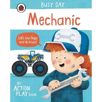 Busy Day: Mechanic: An action play book-Books-Ladybird-Yes Bebe