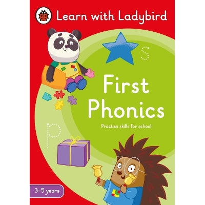 First Phonics: A Learn with Ladybird Activity Book (3-5 years): Ideal for home learning (EYFS)-Books-Ladybird-Yes Bebe