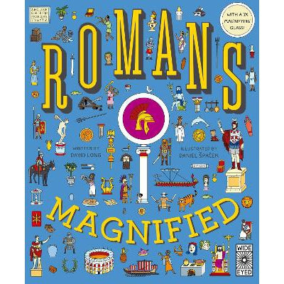 Romans Magnified: With a 3x Magnifying Glass!-Books-Wide Eyed Editions-Yes Bebe