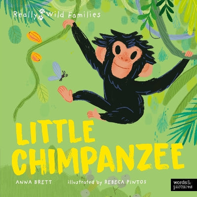 Little Chimpanzee: A Day in the Life of a Baby Chimp-Books-words & pictures-Yes Bebe