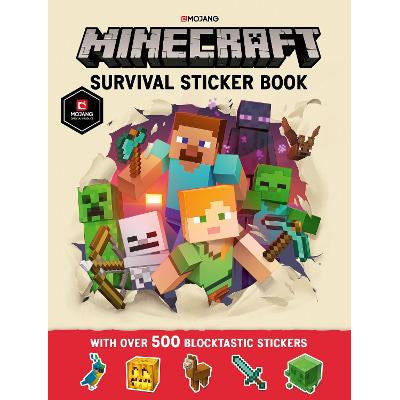 Minecraft Survival Sticker Book: An Official Minecraft Book From Mojang-Books-Farshore-Yes Bebe